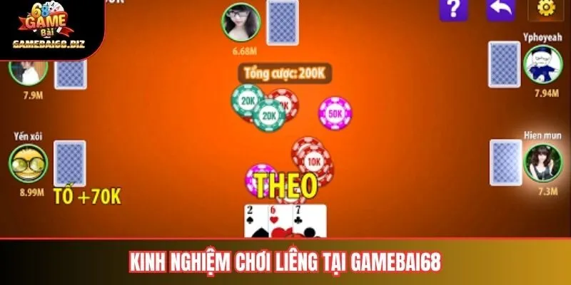 Liêng – Trò Chơi Bài Truyền Thống Hấp Dẫn Tại Gamebai68 3 Kinh nghiệm chơi liêng tại Gamebai68